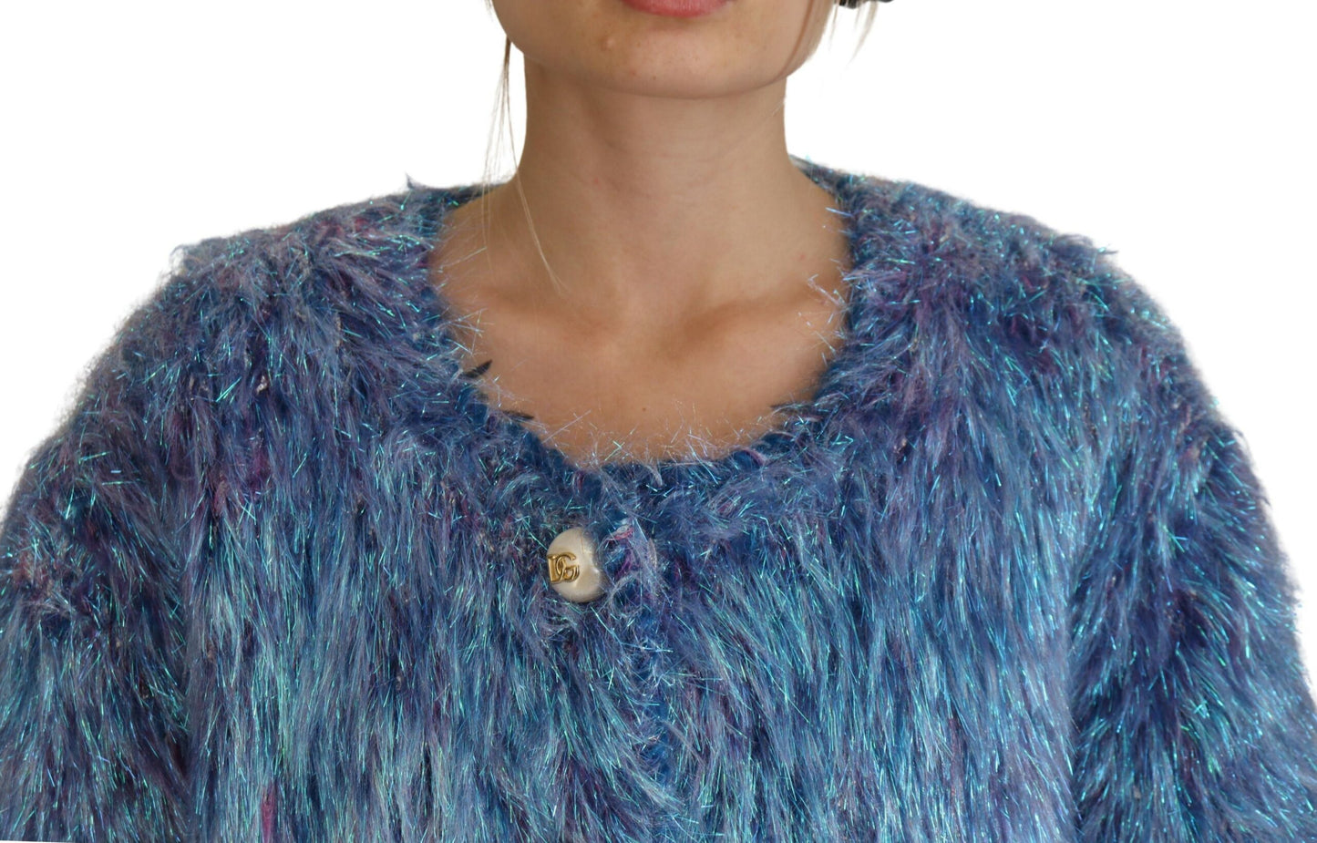 Dolce & Gabbana Élégante veste multicolore à manches longues