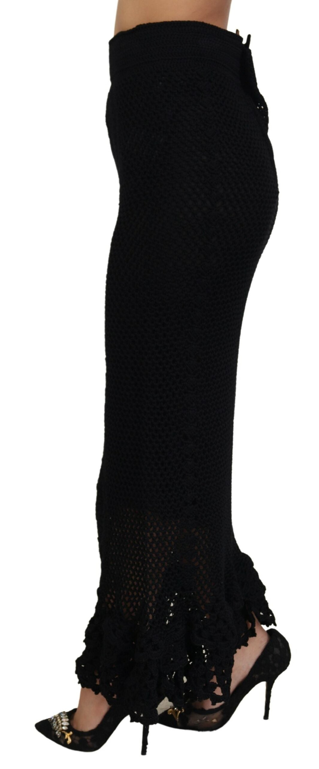 Jupe longue sirène taille haute élégante Dolce & Gabbana