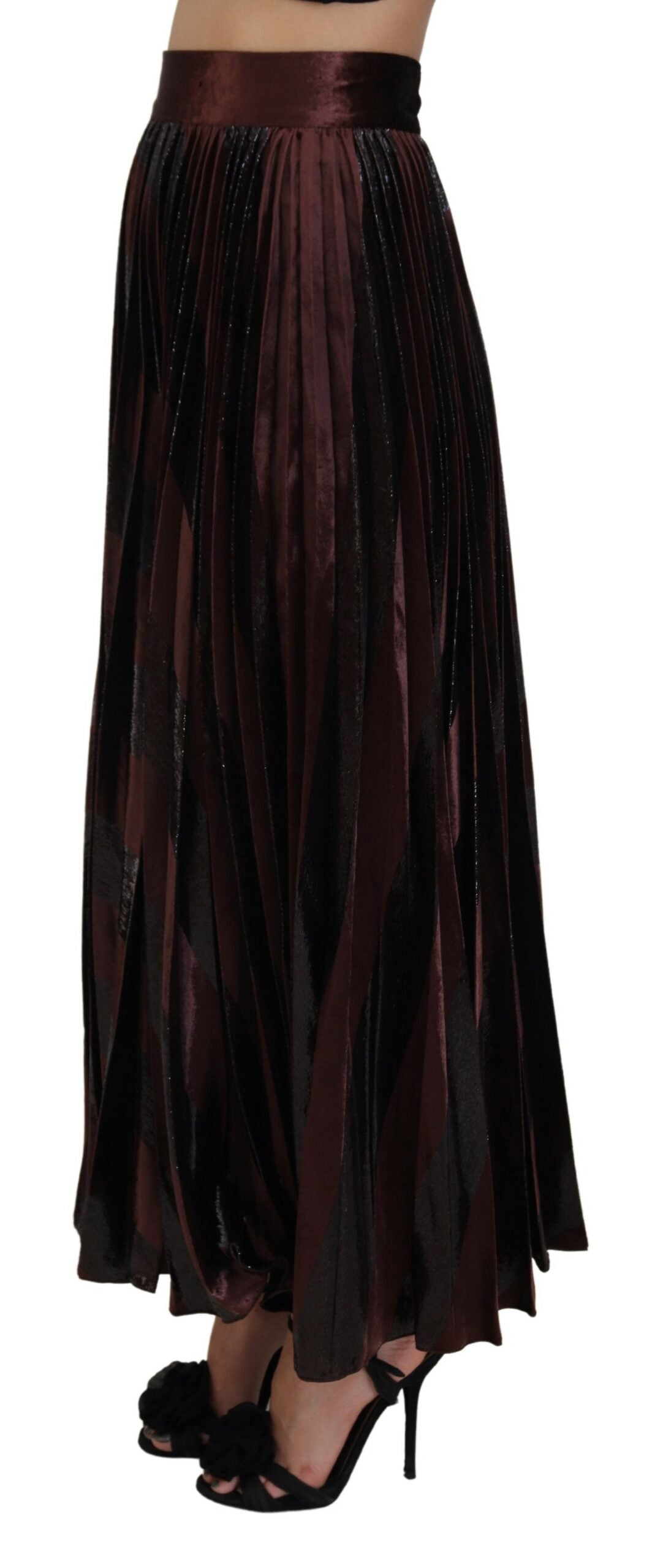 Jupe longue trapèze taille haute élégante Dolce & Gabbana