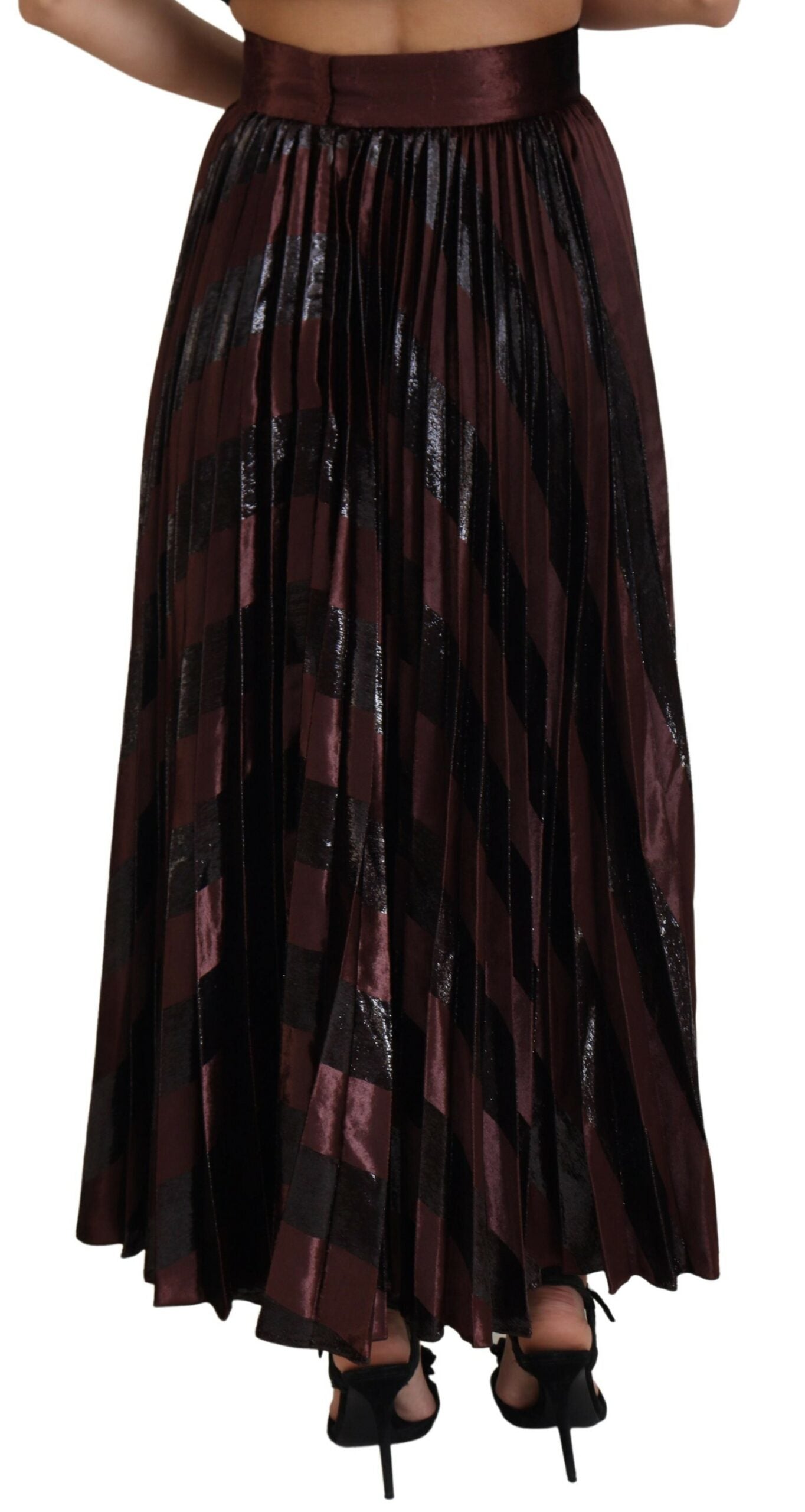 Jupe longue trapèze taille haute élégante Dolce & Gabbana