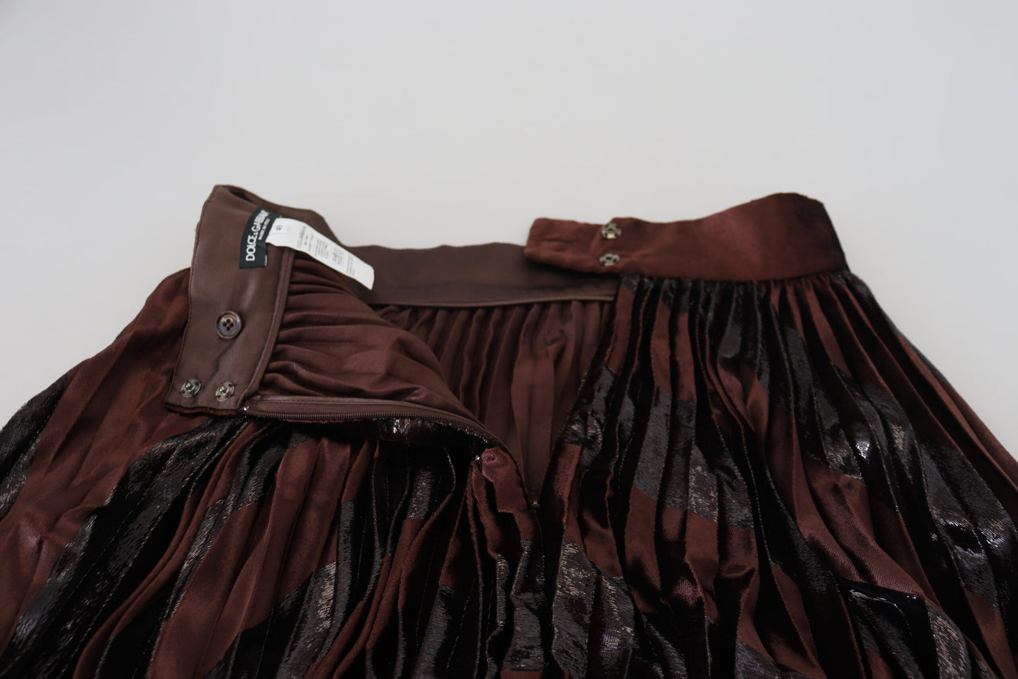 Jupe longue trapèze taille haute élégante Dolce & Gabbana