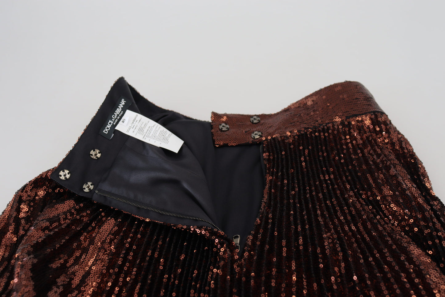 Jupe midi trapèze taille haute élégante Dolce & Gabbana