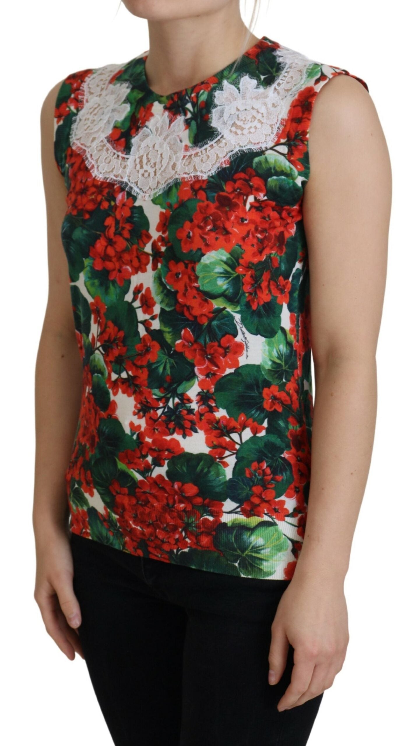 Débardeur à imprimé floral chic Dolce & Gabbana