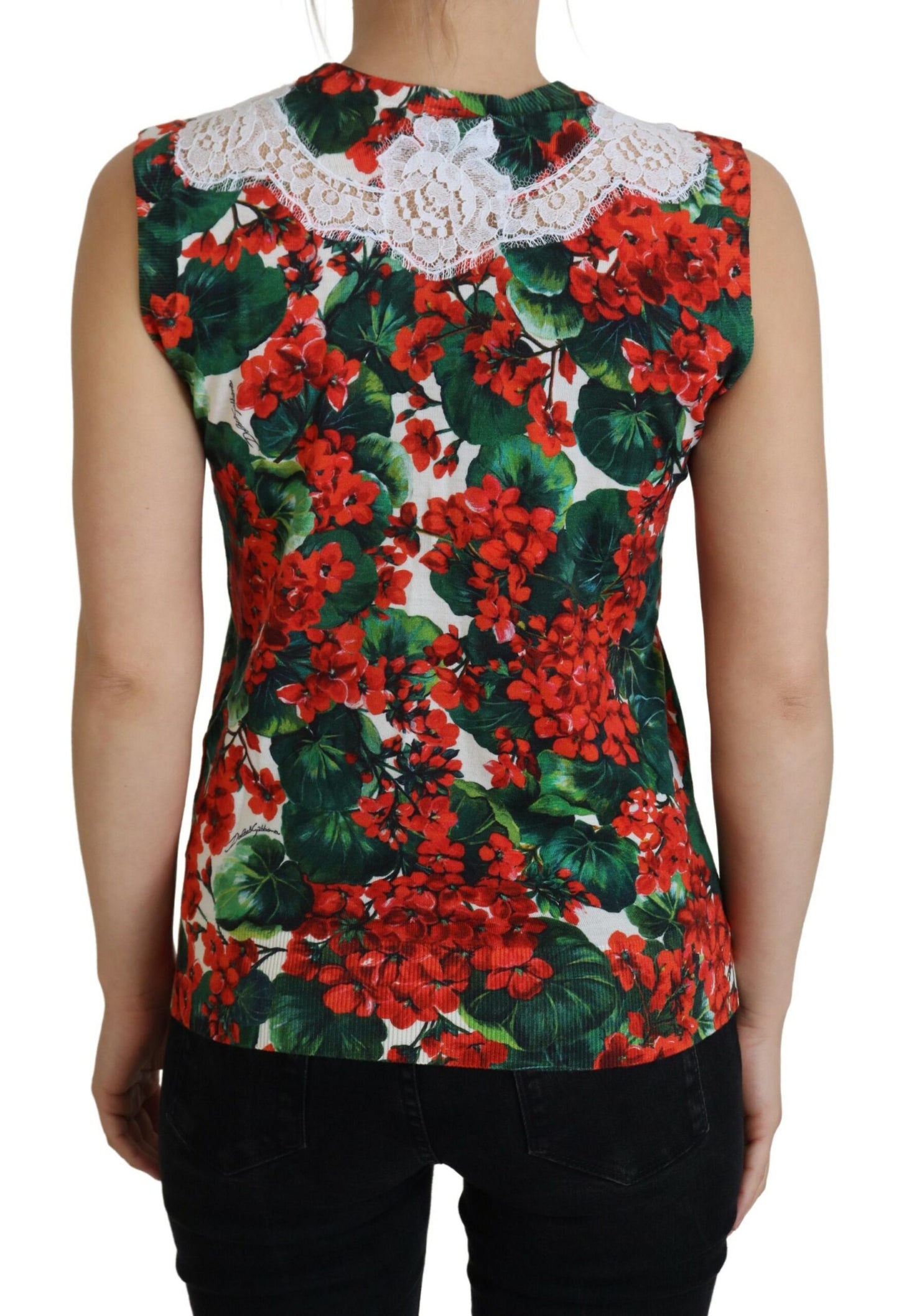 Débardeur à imprimé floral chic Dolce & Gabbana