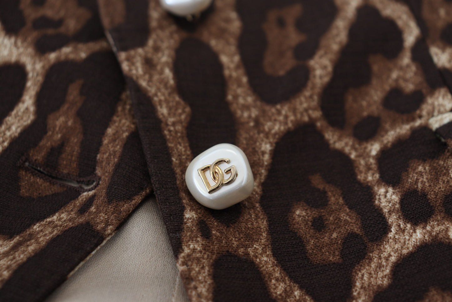 Mini-jupe léopard taille haute Dolce & Gabbana