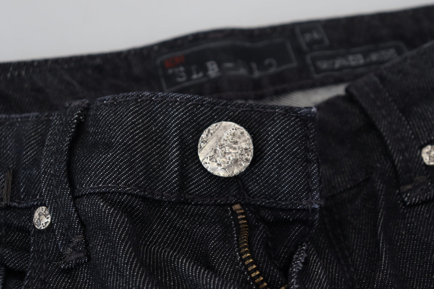 Jean droit taille basse noir Eight Chic