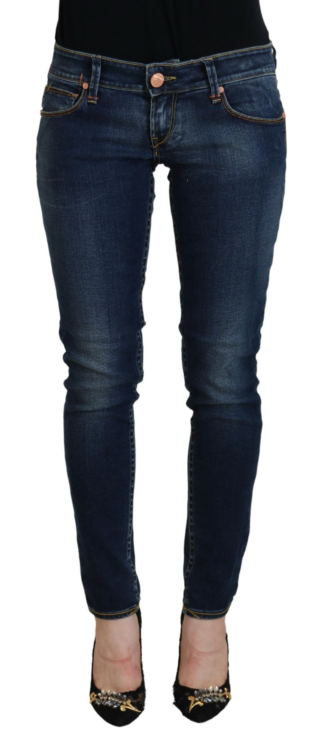 Jean skinny taille basse Eight Chic
