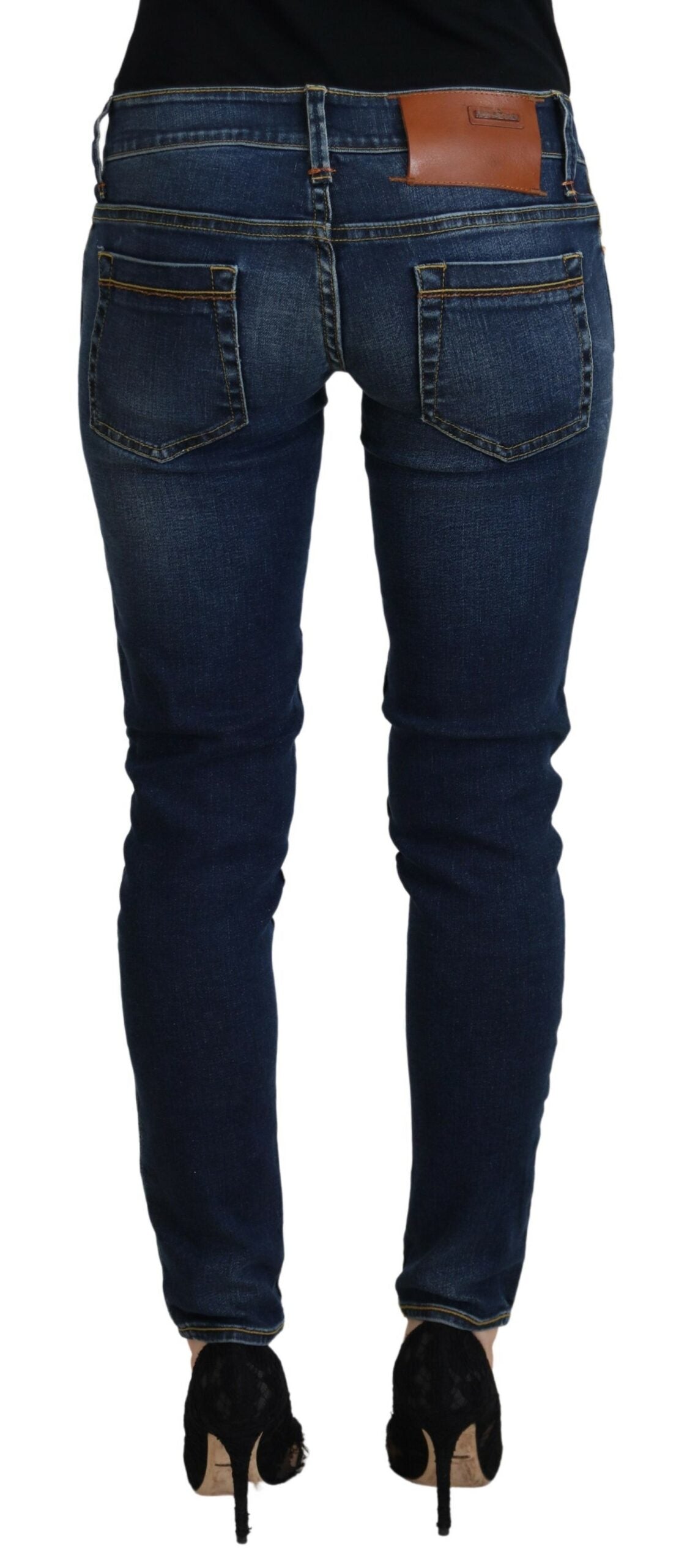 Jean skinny taille basse Eight Chic