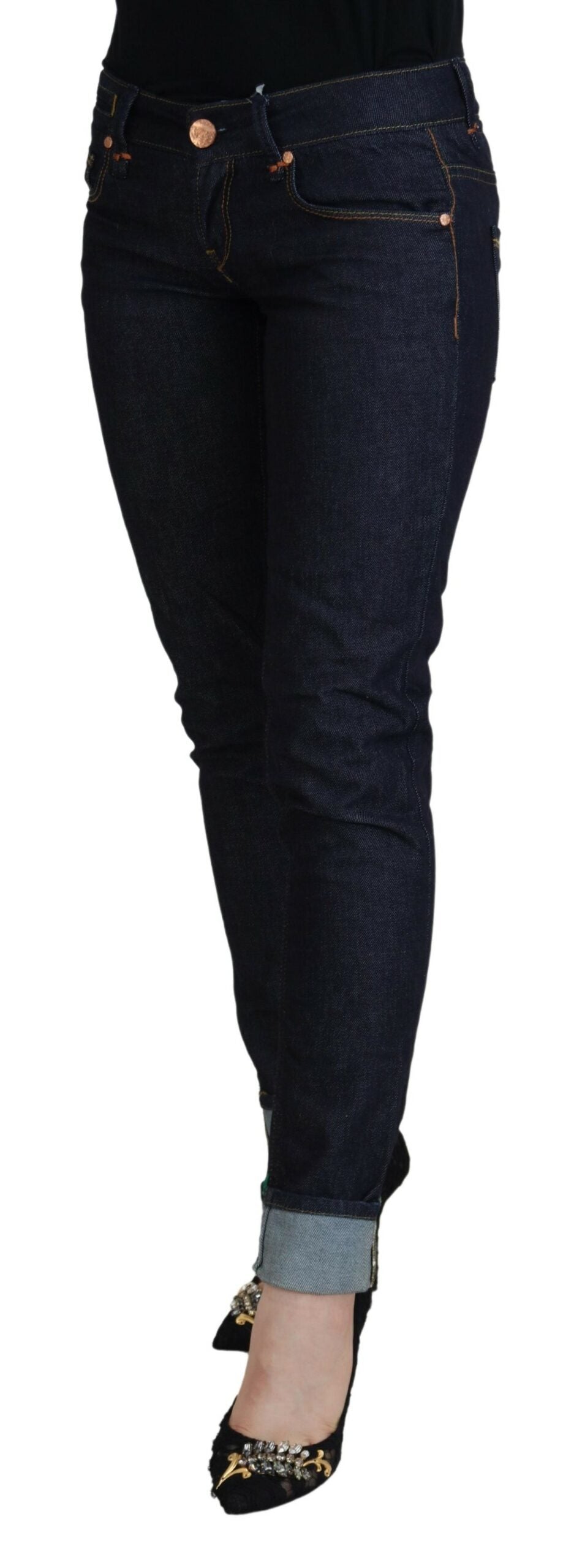 Jean skinny taille basse Eight Chic
