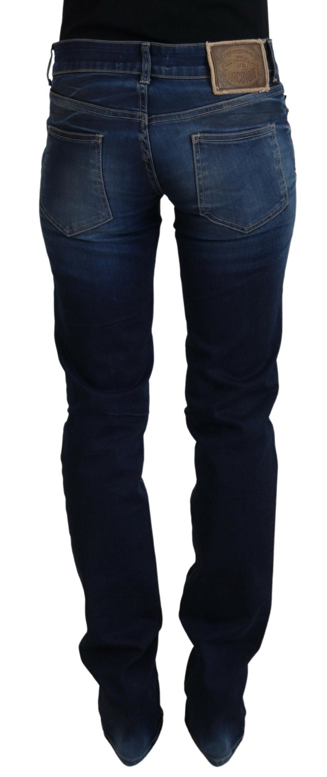 Just Cavalli Blue Cotton Women Casual Denim Jeans by Just Cavalli