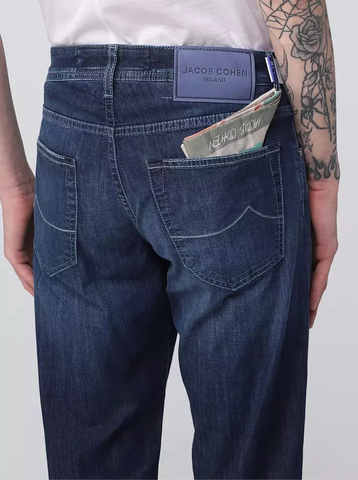 Jean stretch bleu clair élégant Jacob Cohen
