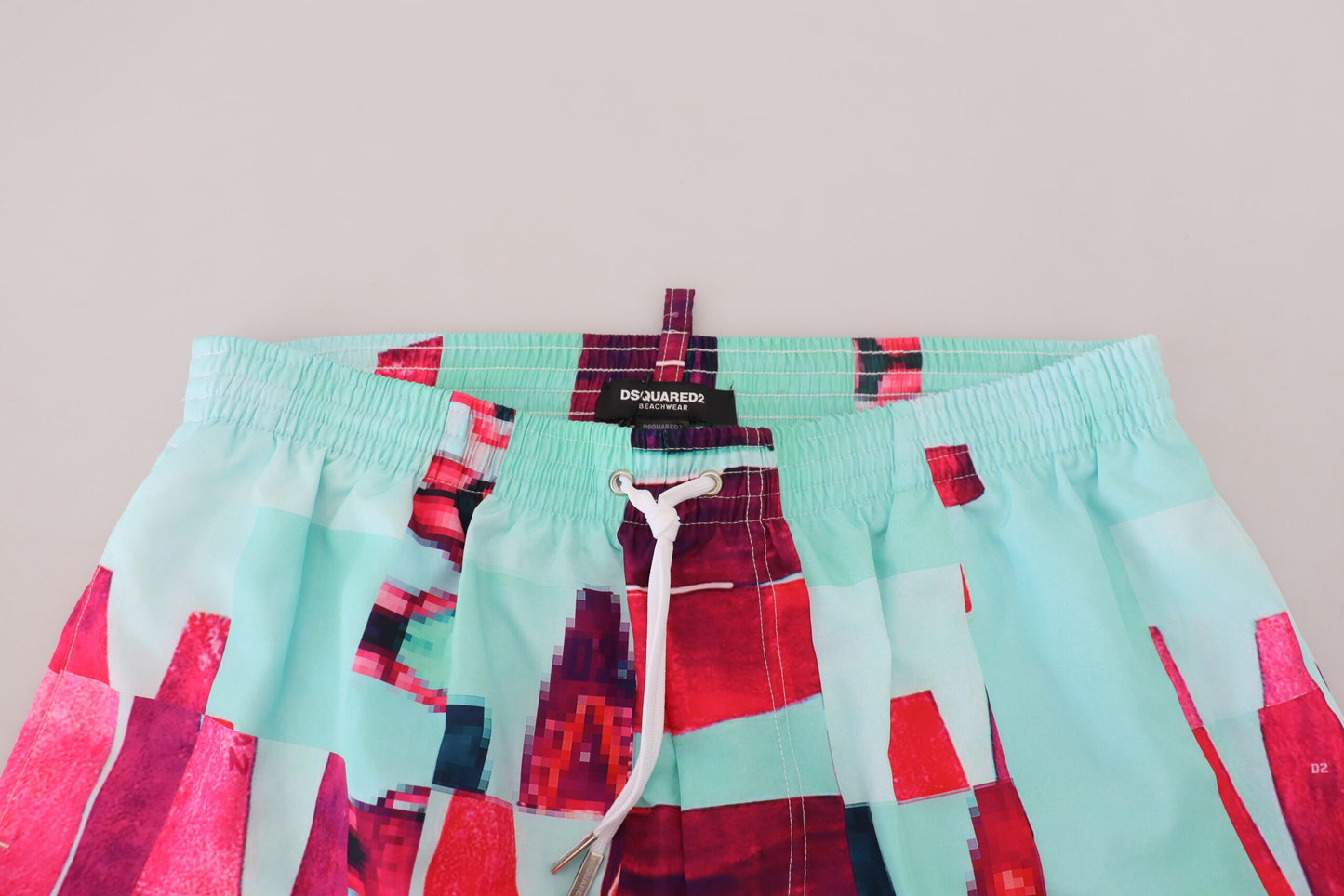 Boxer de bain imprimé multicolore Dsquared²