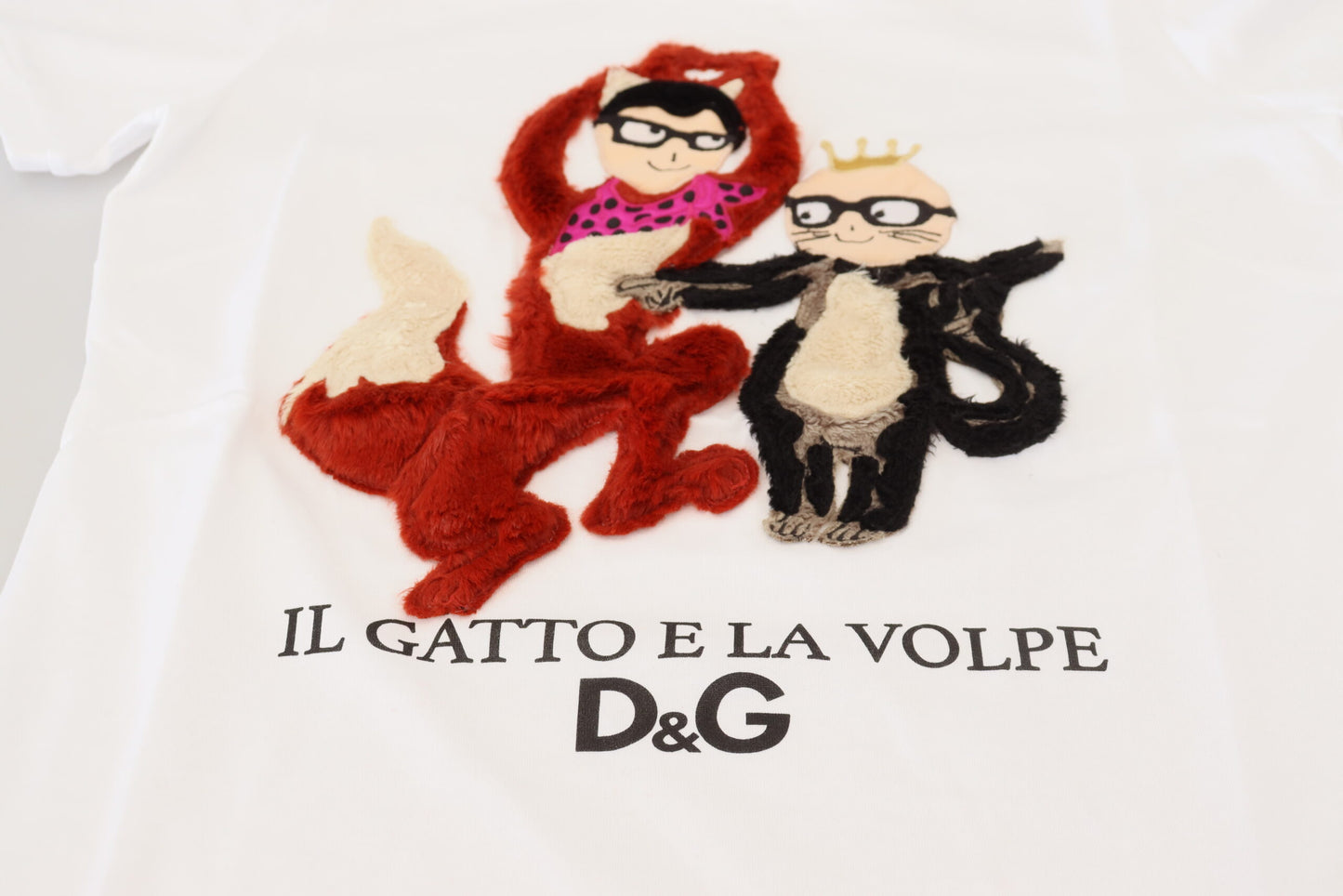 T-shirt en coton à imprimés emblématiques Dolce & Gabbana