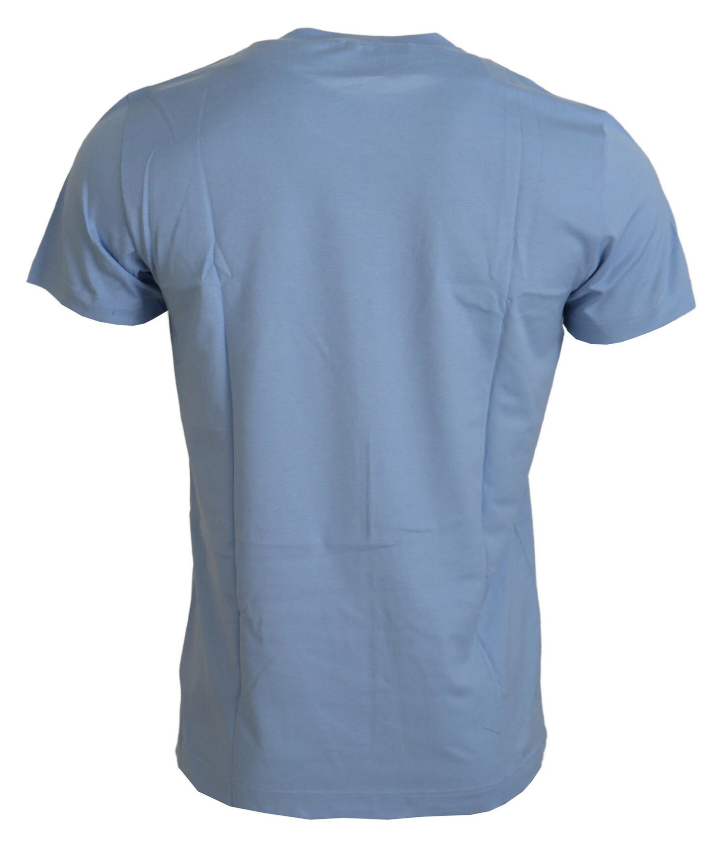 T-shirt élégant en coton bleu clair Dolce & Gabbana