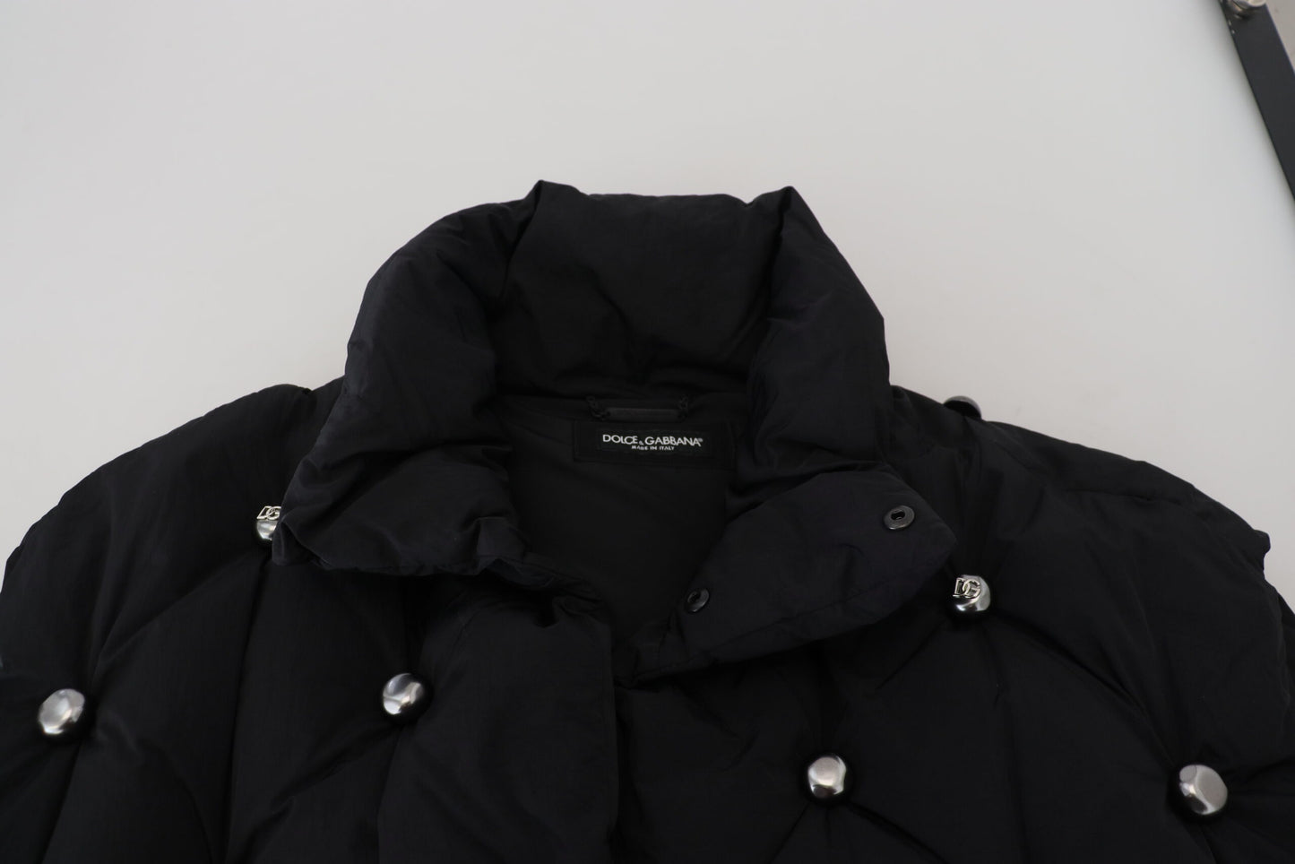 Dolce & Gabbana Élégante veste sans manches noire
