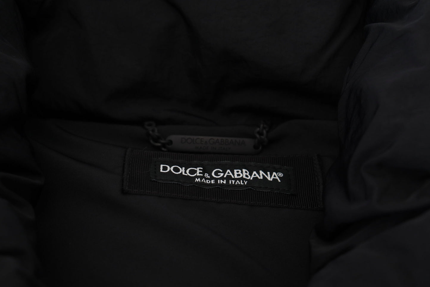 Dolce & Gabbana Élégante veste sans manches noire