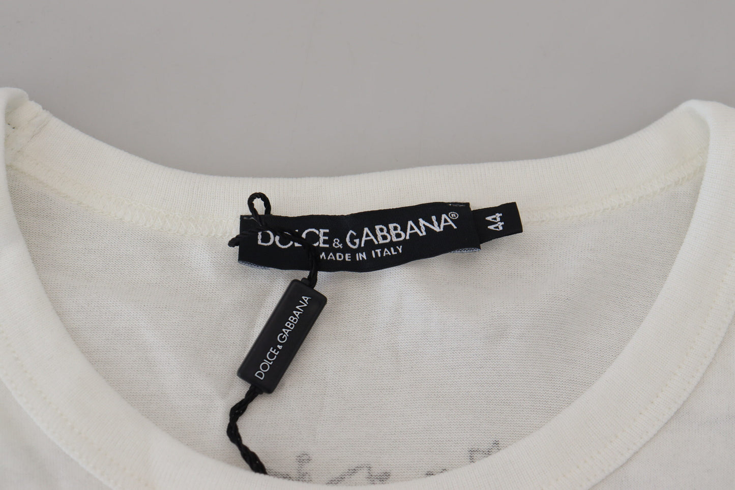 T-shirt élégant à couronne florale Dolce & Gabbana