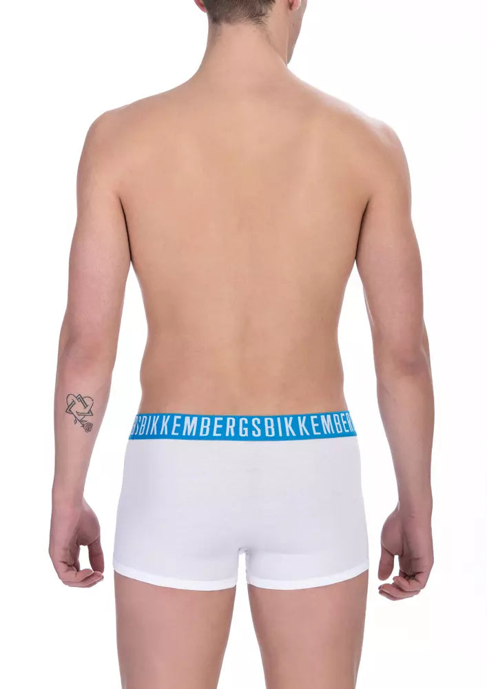 Boxer homme en coton blanc Bikkembergs
