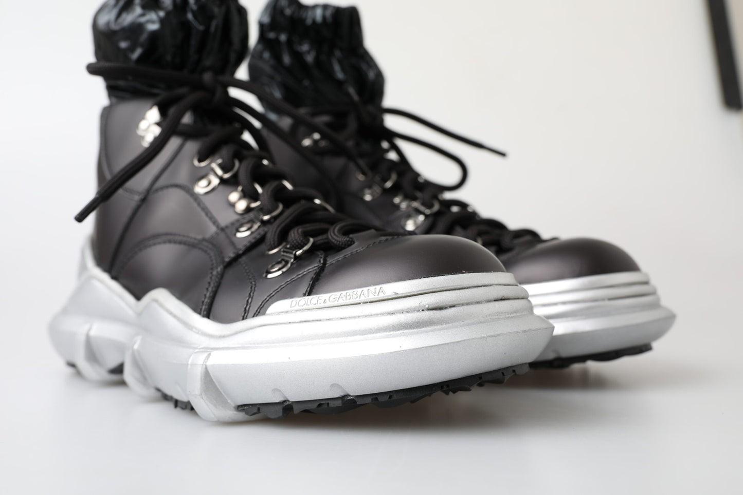 Baskets montantes noires Dolce & Gabbana