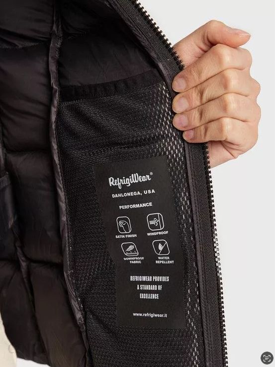 Doudoune élégante violet clair Refrigiwear
