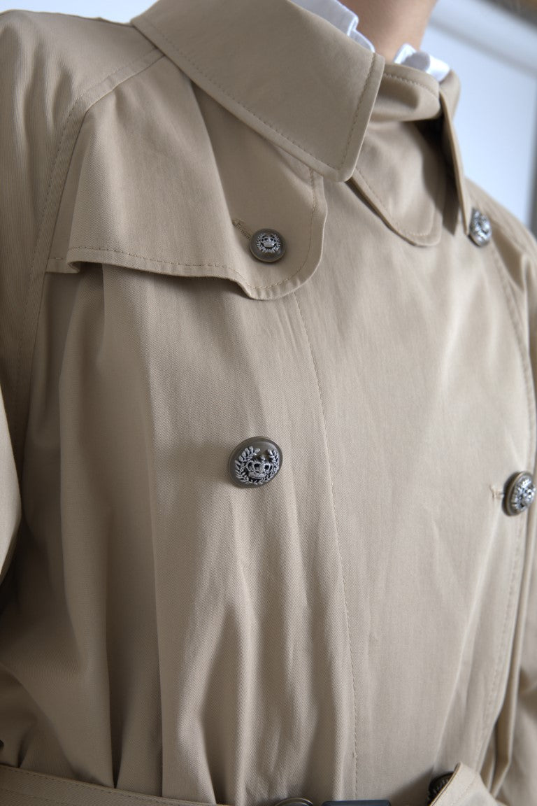 Trench-coat croisé élégant Dolce & Gabbana