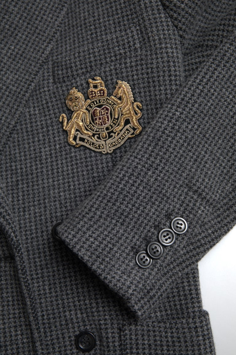 Blazer élégant en cachemire coupe slim Dolce & Gabbana