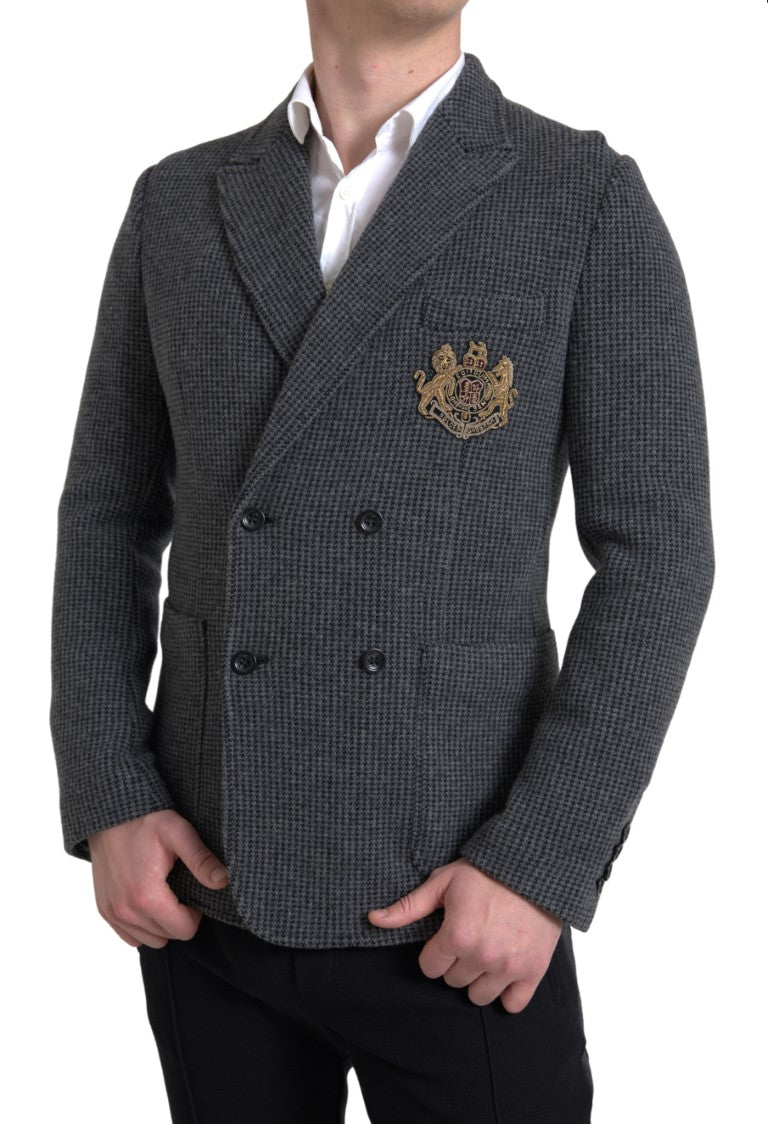Blazer élégant en cachemire coupe slim Dolce & Gabbana