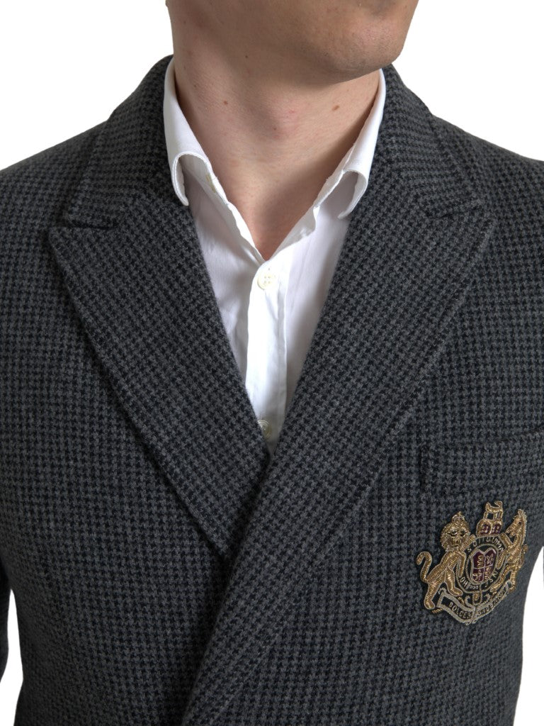 Blazer élégant en cachemire coupe slim Dolce & Gabbana