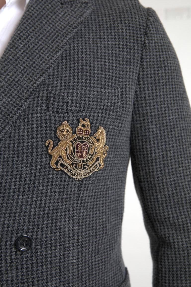 Blazer élégant en cachemire coupe slim Dolce & Gabbana