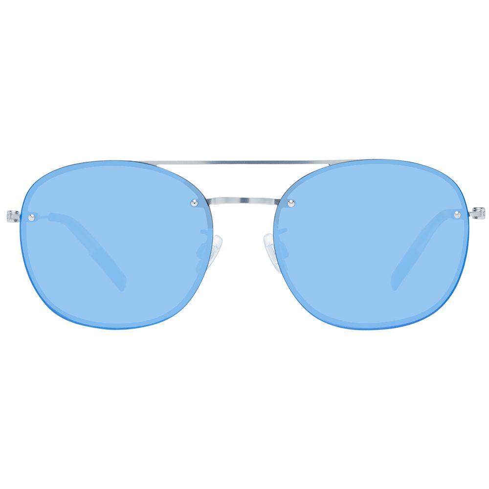 Lunettes de soleil unisexes bleues Tommy Hilfiger