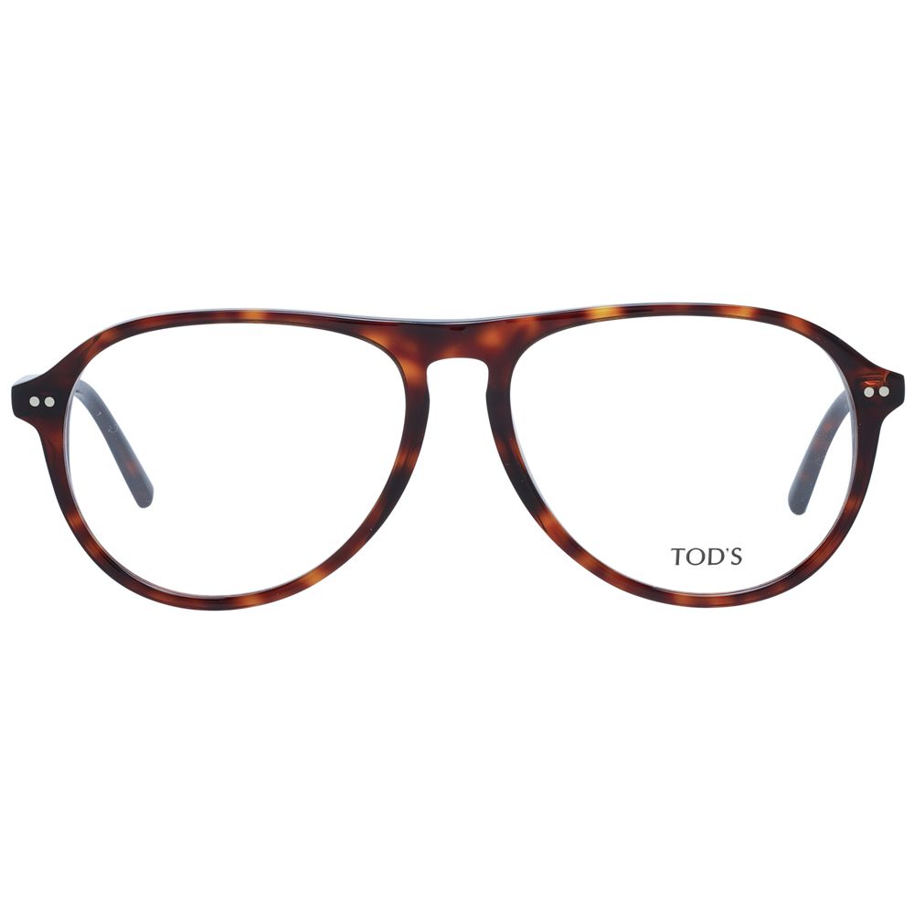 Montures optiques marron pour hommes Tod's