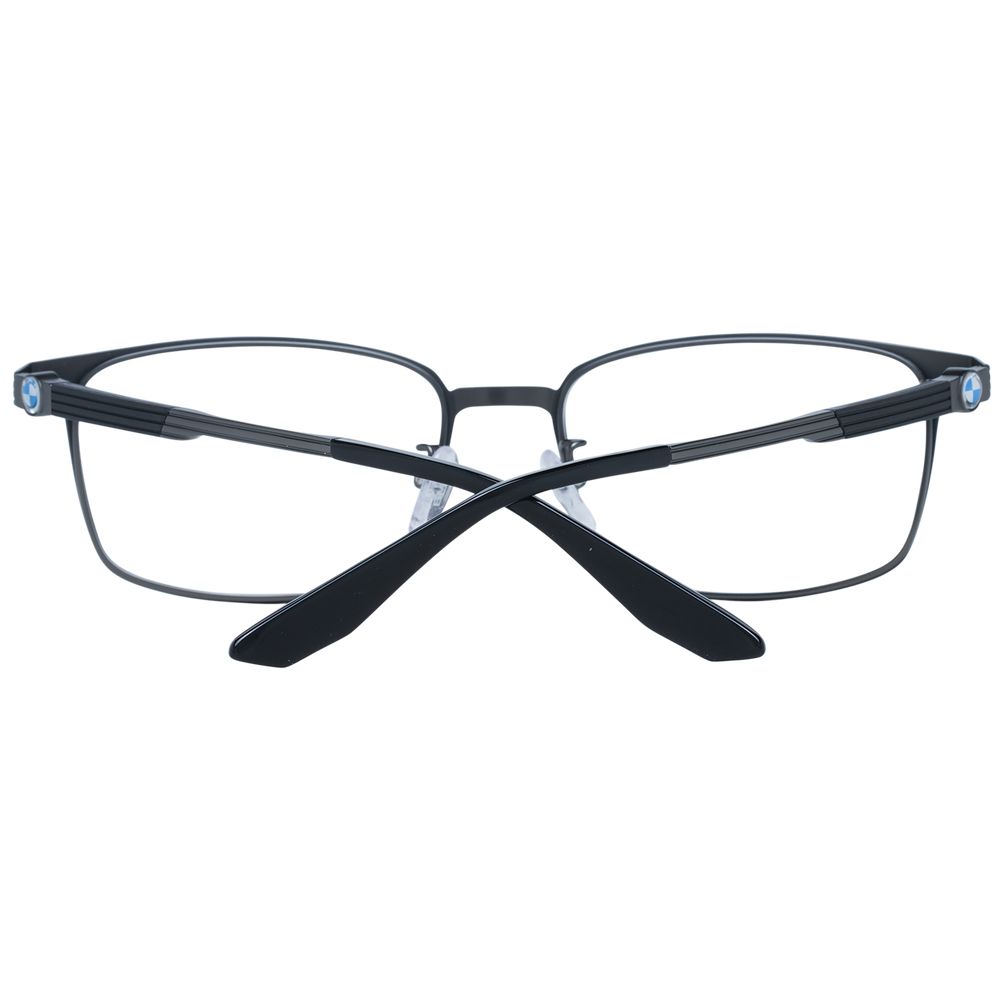 Montures optiques BMW grises pour hommes