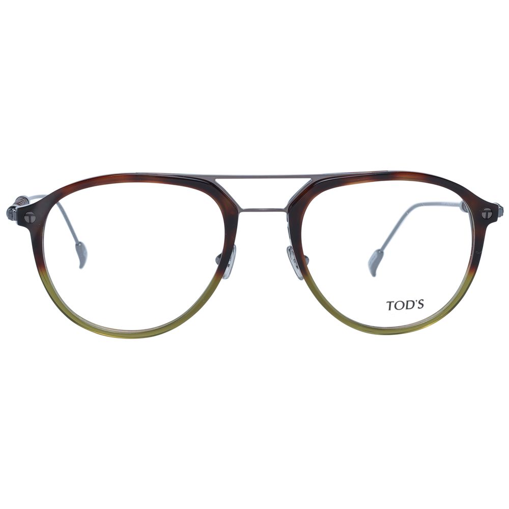 Montures optiques marron pour hommes Tod's