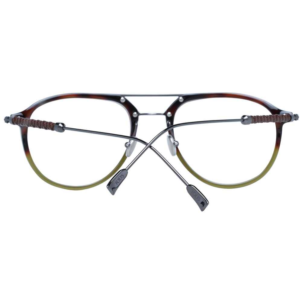Montures optiques marron pour hommes Tod's