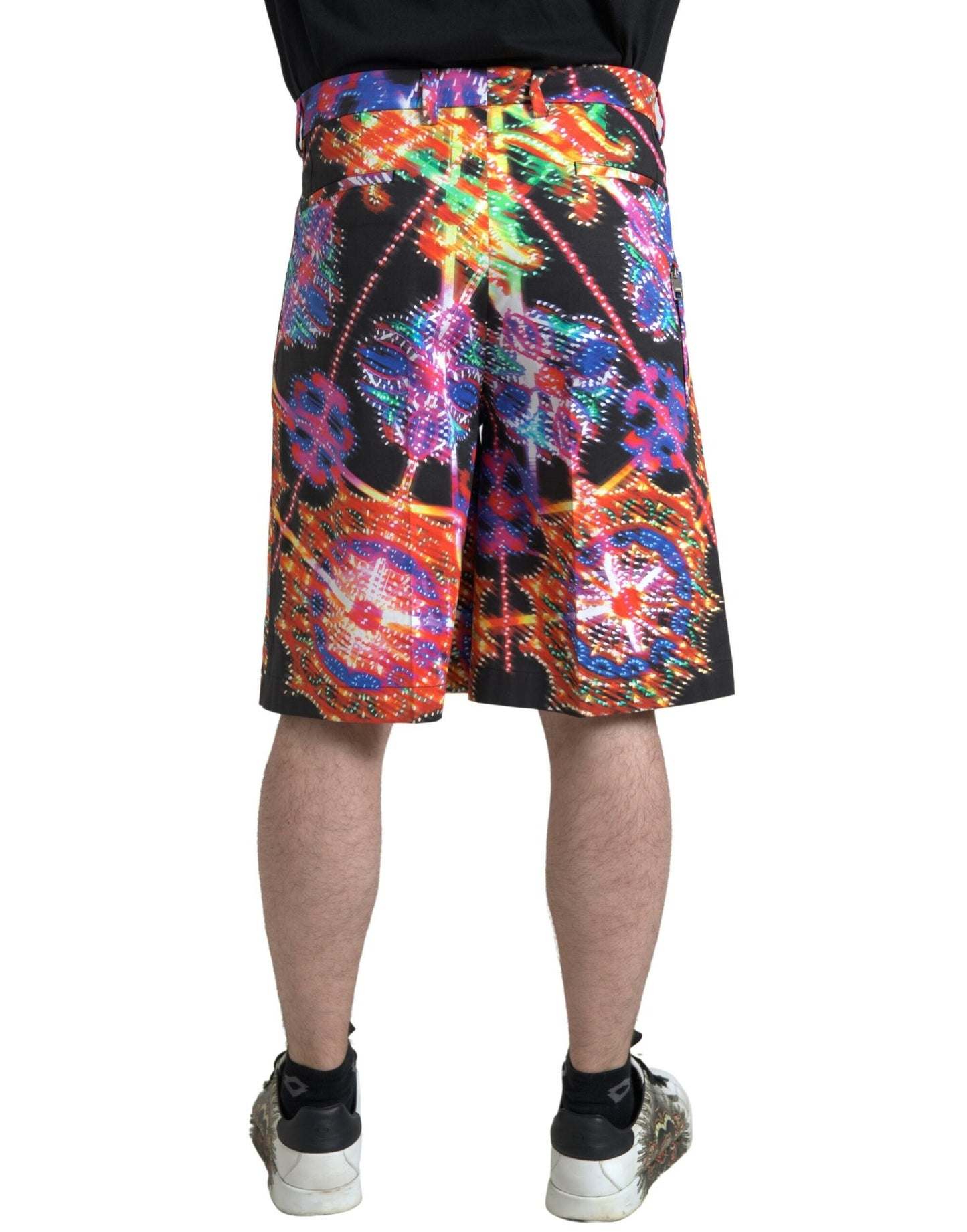 Bermuda imprimé multicolore Dolce & Gabbana