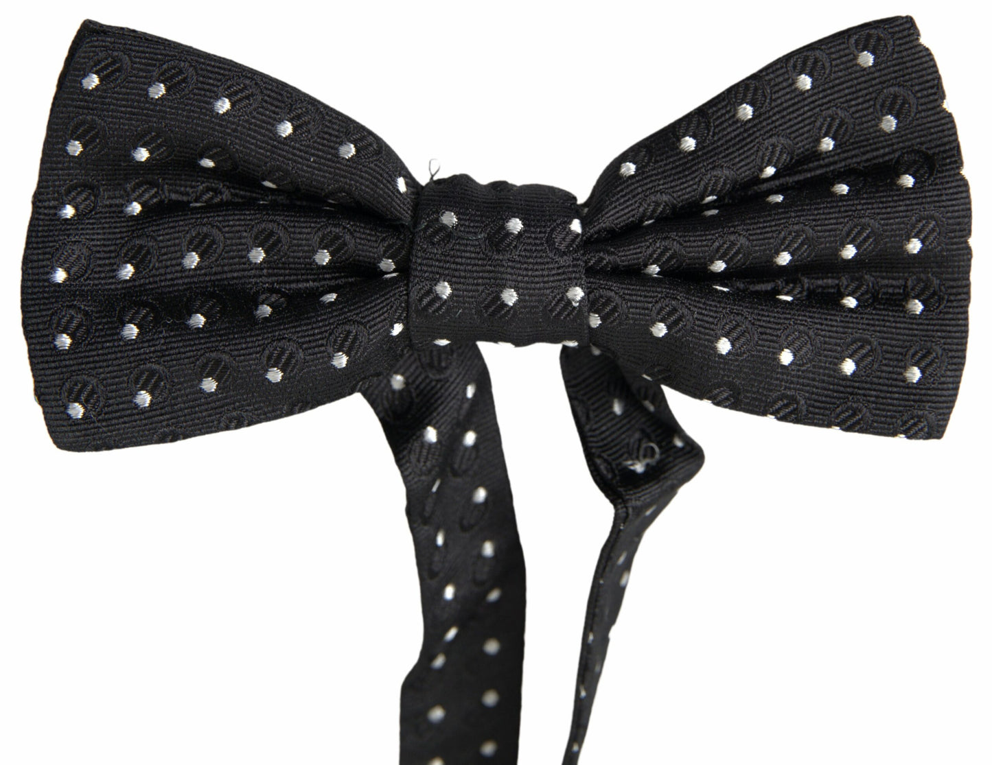 Dolce & Gabbana Élégant nœud papillon en soie noire