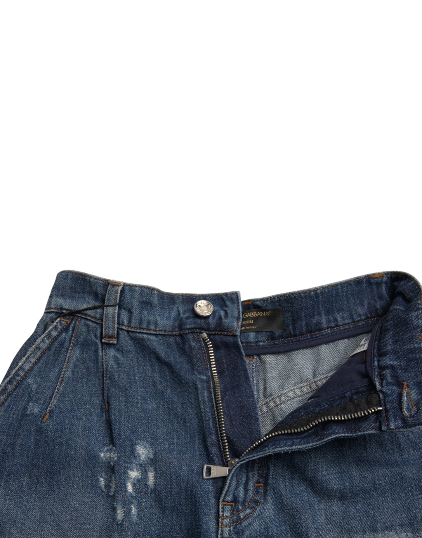Short en jean taille haute chic Dolce & Gabbana