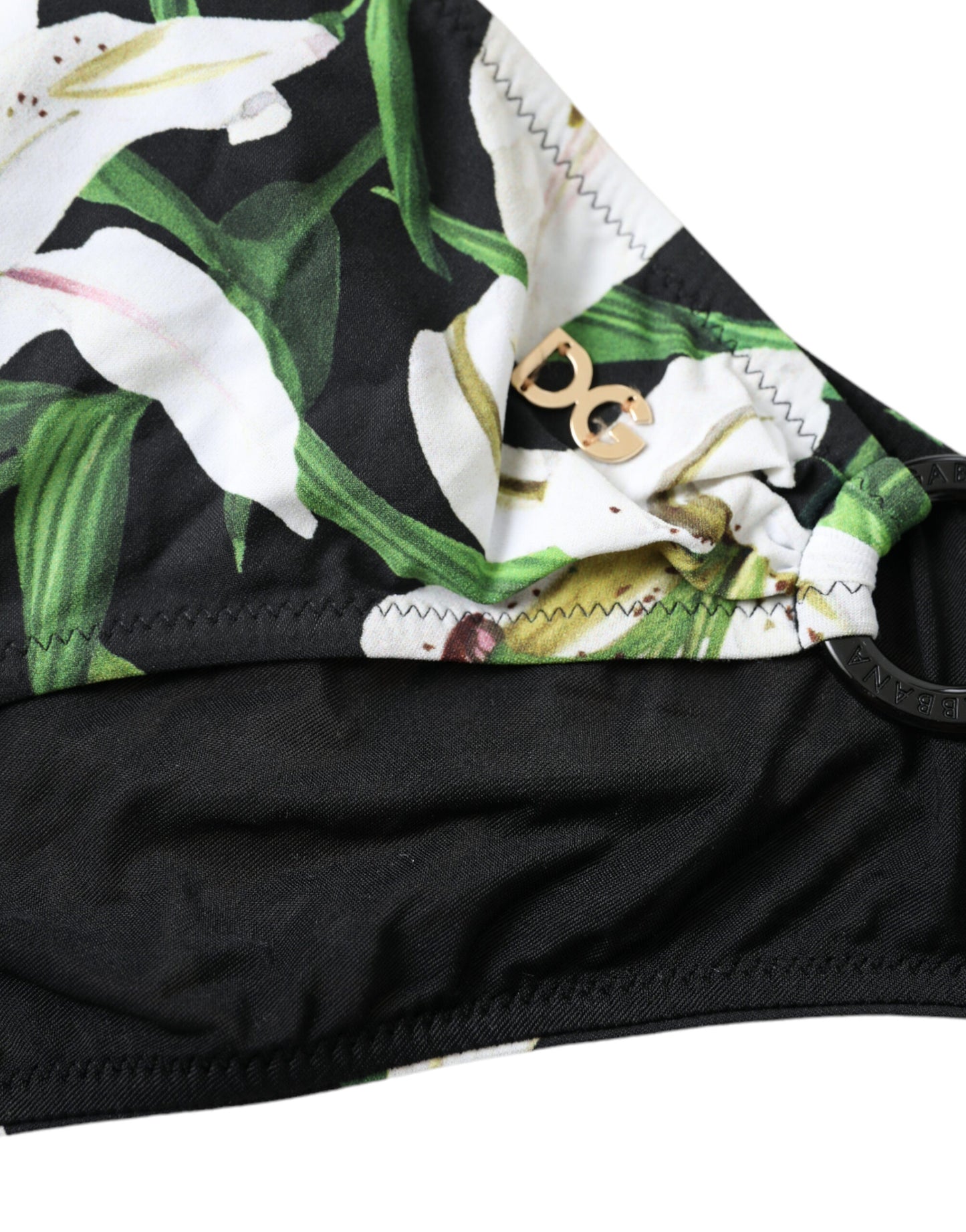 Bas de bikini élégant à imprimé floral Dolce & Gabbana - Nagez avec style