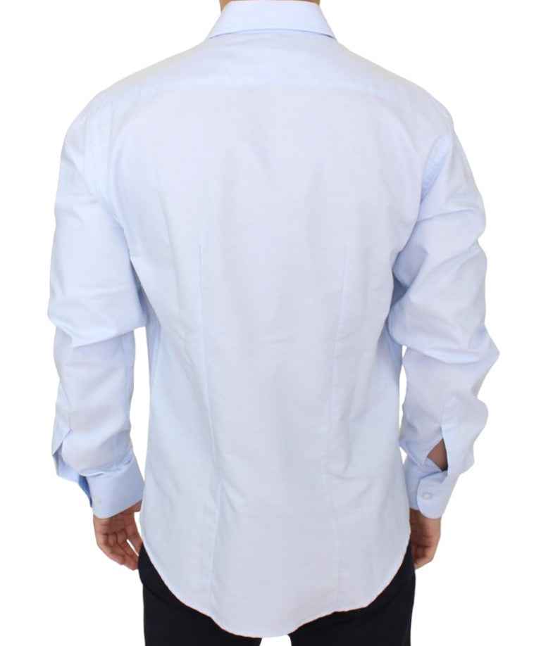 Cavalli Light blue cotton shirt by Cavalli