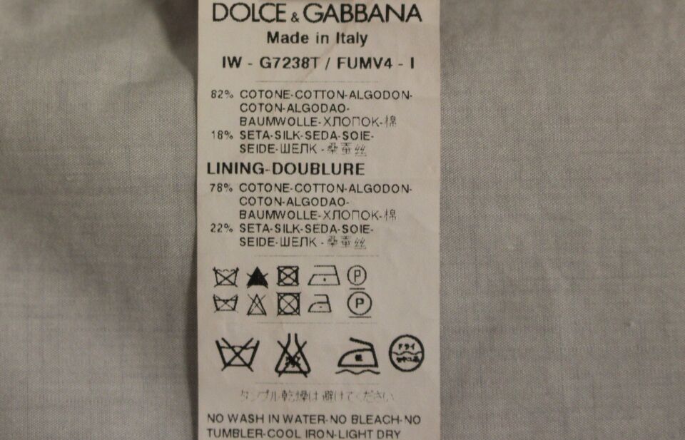 Gilet simple boutonnage beige chic Dolce & Gabbana