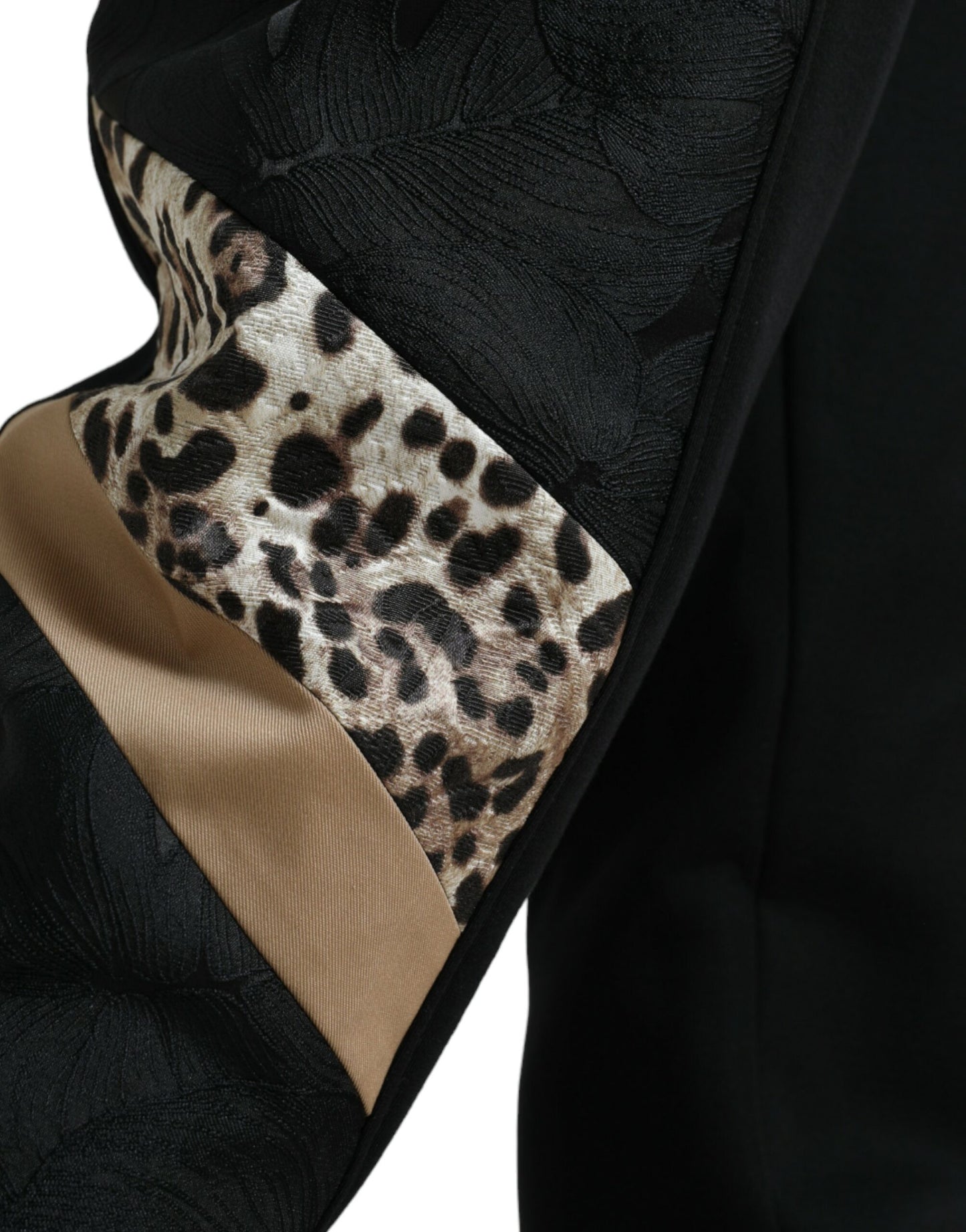 Dolce & Gabbana Black Cotton Slim Stretch Jogger Pants by Dolce & Gabbana