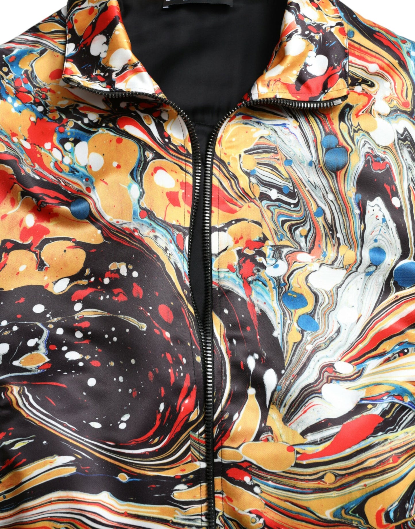 Veste bomber abstraite colorée Dolce & Gabbana