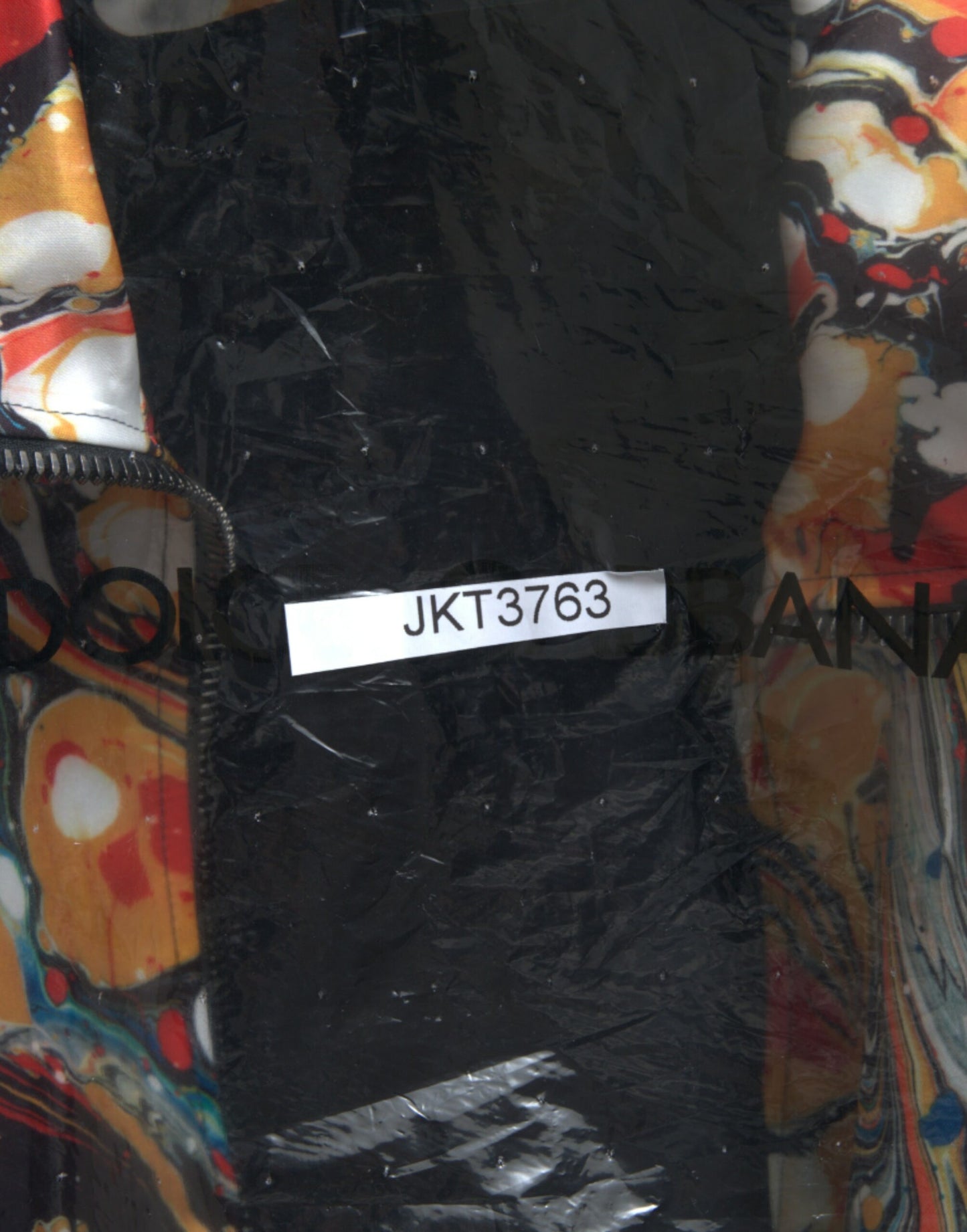 Veste bomber abstraite colorée Dolce & Gabbana