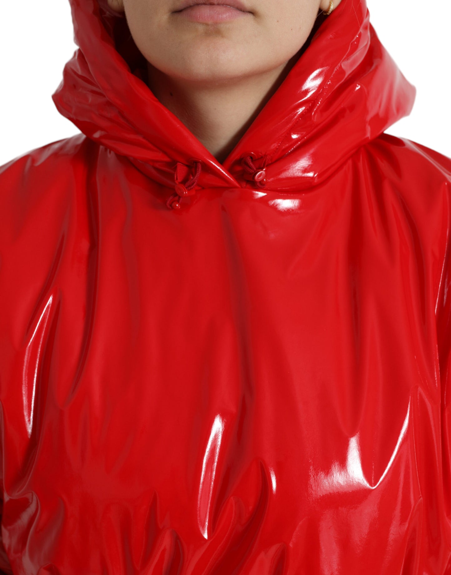 Veste courte rouge brillante chic Dolce & Gabbana