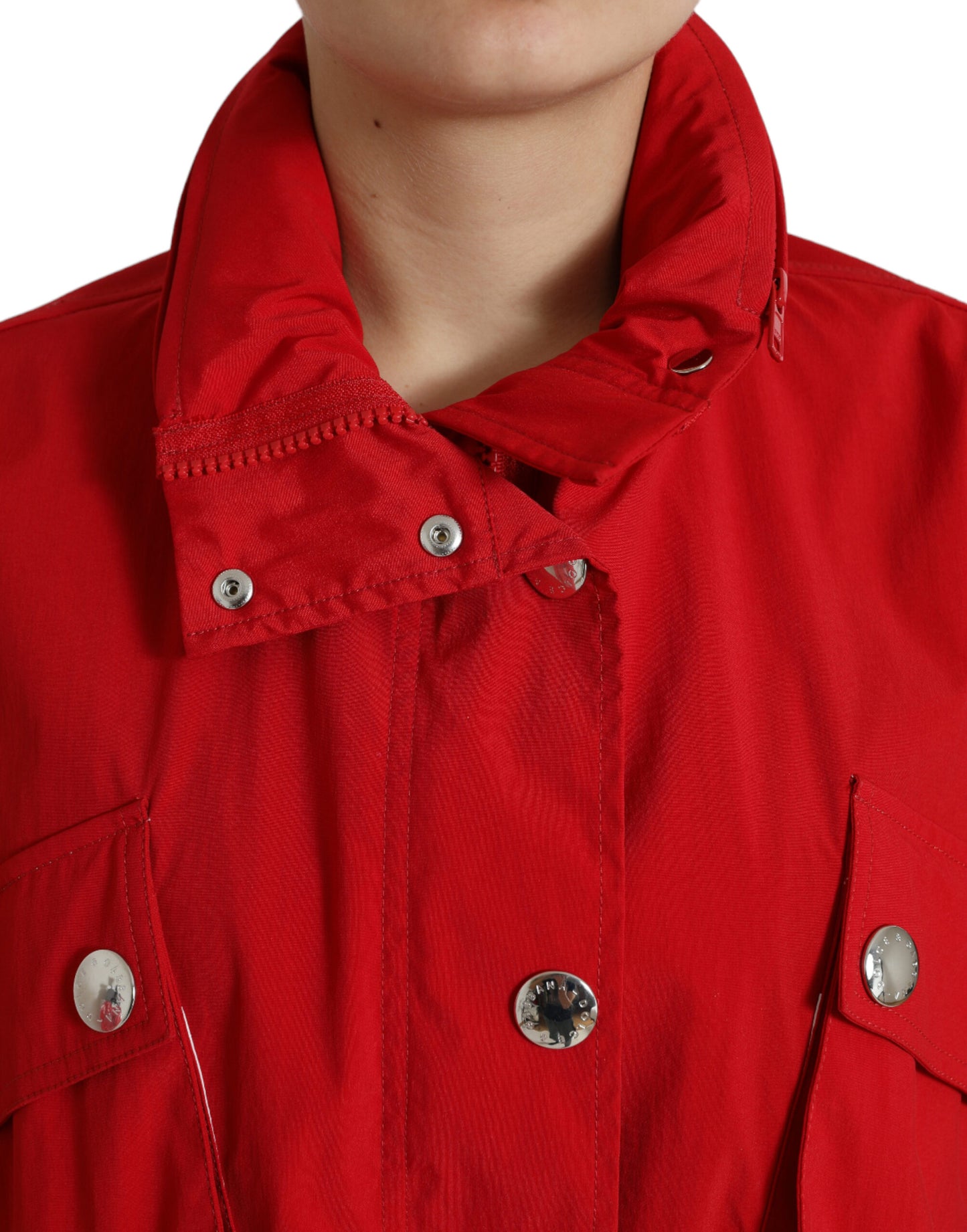 Veste rouge élégante à manches longues Dolce & Gabbana