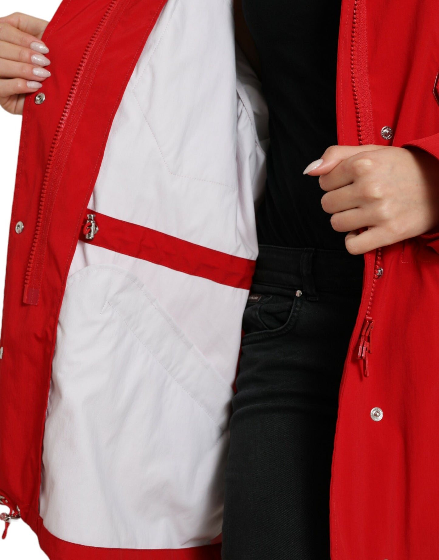 Veste rouge élégante à manches longues Dolce & Gabbana