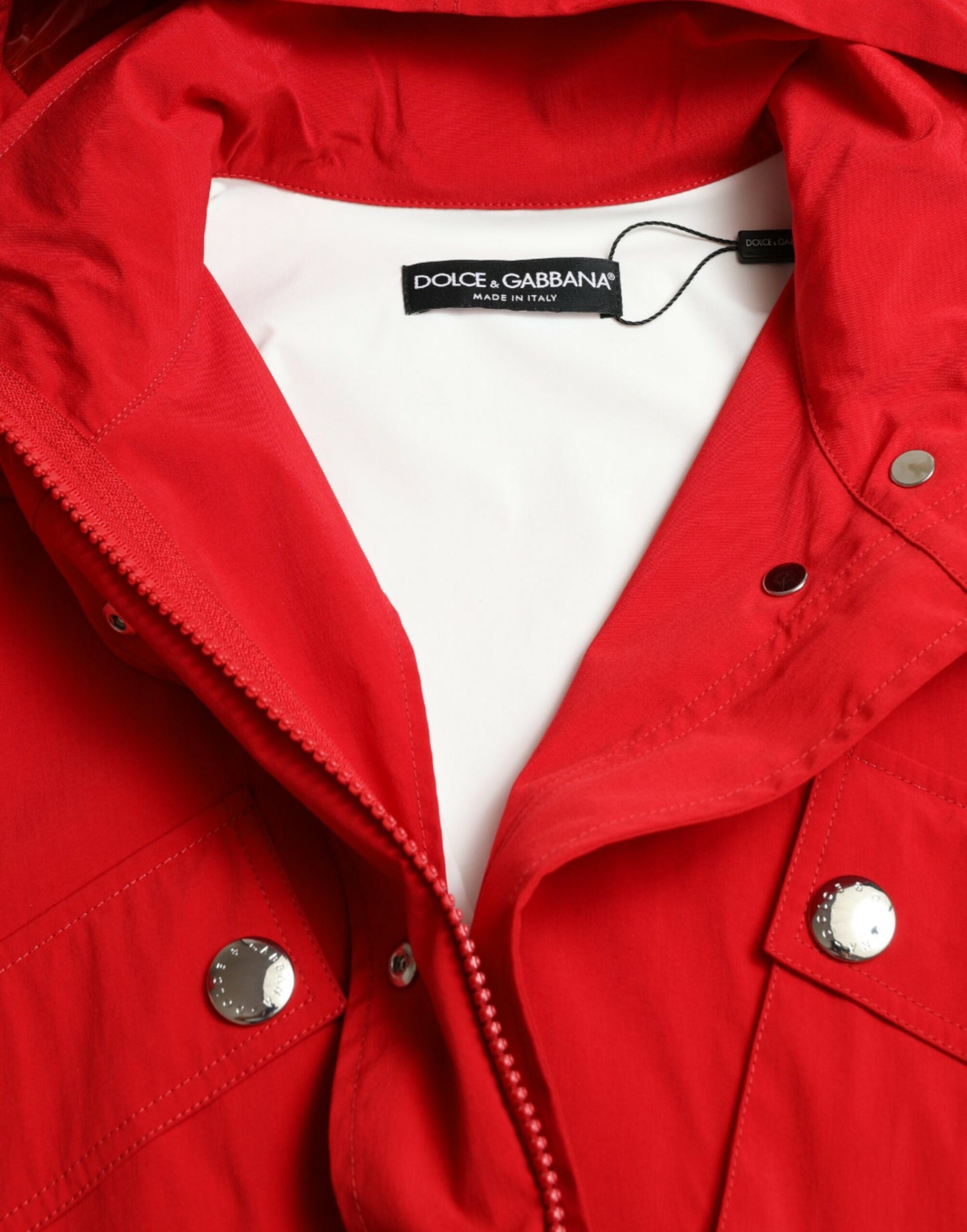 Veste rouge élégante à manches longues Dolce & Gabbana