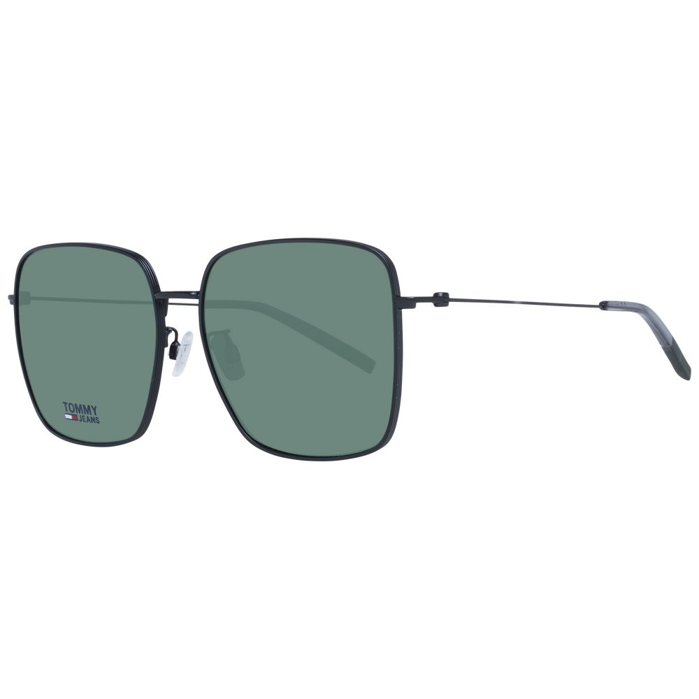 Lunettes de soleil unisexes noires Tommy Hilfiger