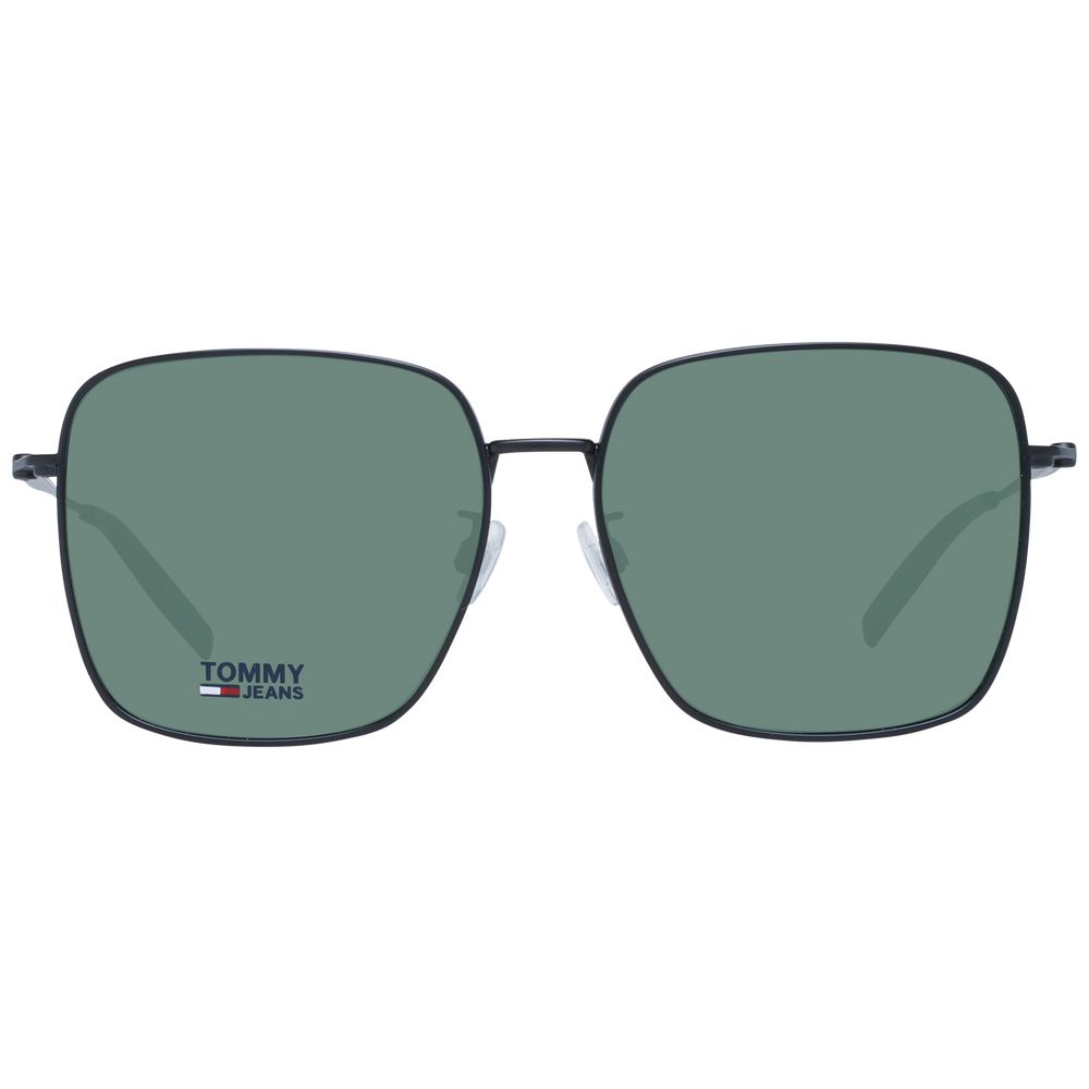 Lunettes de soleil unisexes noires Tommy Hilfiger