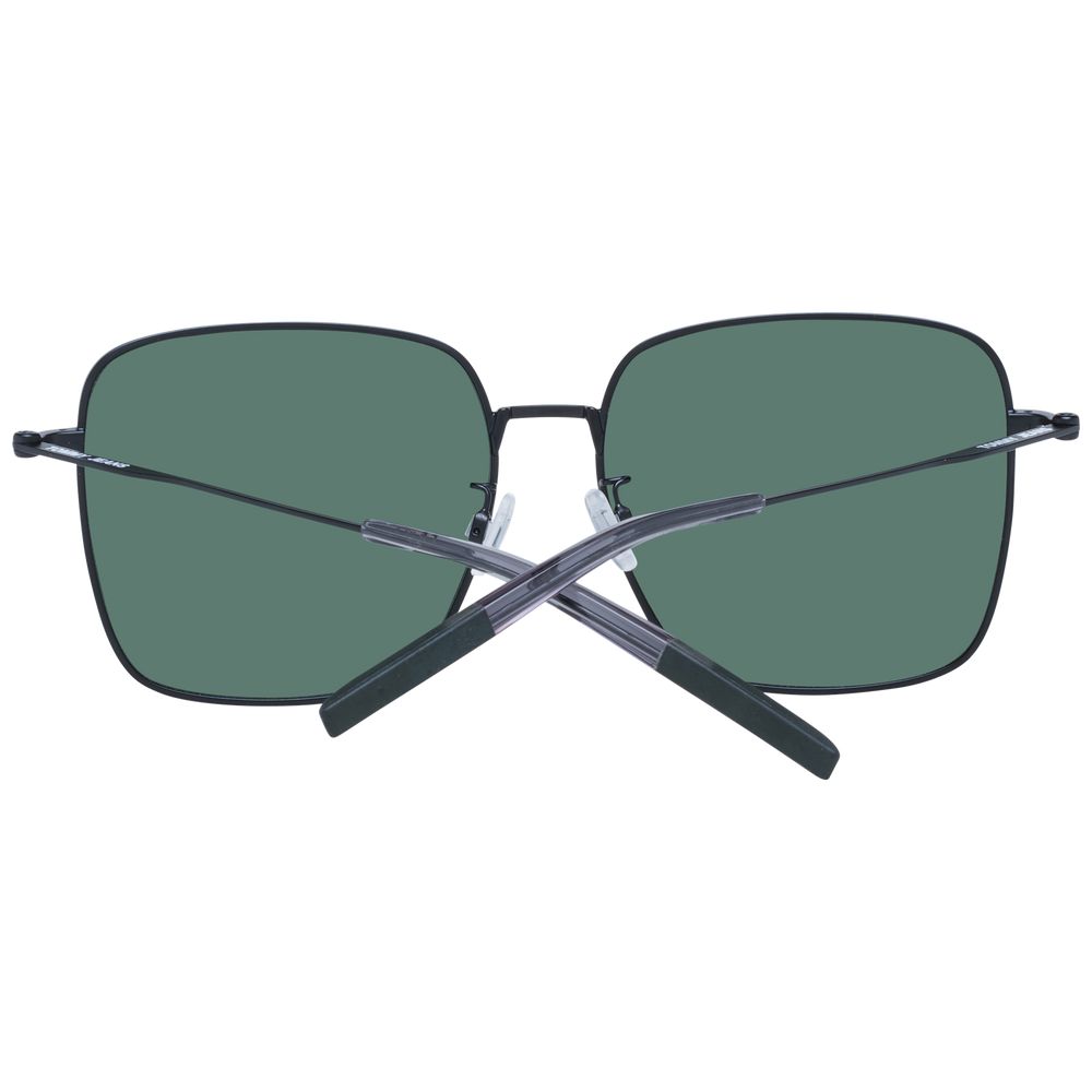 Lunettes de soleil unisexes noires Tommy Hilfiger